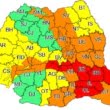 Cod roșu de viscol pentru nouă județe. Capitala, sub cod portocaliu