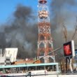 Incendiu puternic în Delta Văcărești. ISU București: Focul a fost provocat