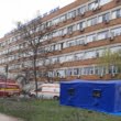 Cort pentru trierea cazurilor suspecte de coronavirus, instalat în curtea Spitalului Sf Ioan din București